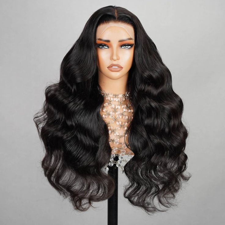 5x5 hd frontal body wave wig